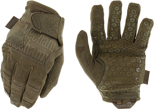 Mechanix Wear Military Gloves in Khaki color