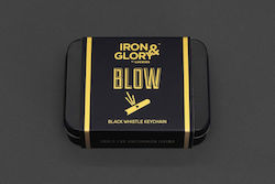 Iron & Glory Μπρελόκ Μεταλλικό Μαύρο
