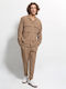 Men's Cardigan Camel