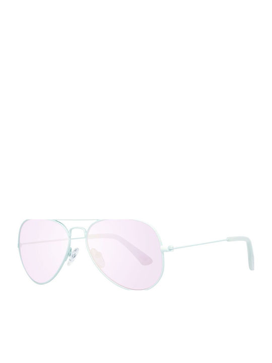 Skechers Bărbătești Ochelari de soare cu Argintiu Cadru și Roz Lentilă SE9069 93X