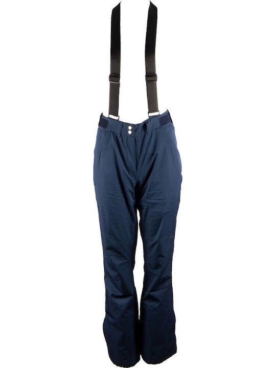 GTS Moda Italia 611012L-40 Γυναικεία Σαλοπέτα Σκι & Snowboard Μπλε