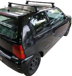 Hermes Metallic Car Roof Bars for Seat Arosa 3D Set with Roof Rack Legs M.Plate.01 Hermes Metallic Car Roof Bars for Seat Arosa 3D Set with Roof Rack Legs M.Plate.01