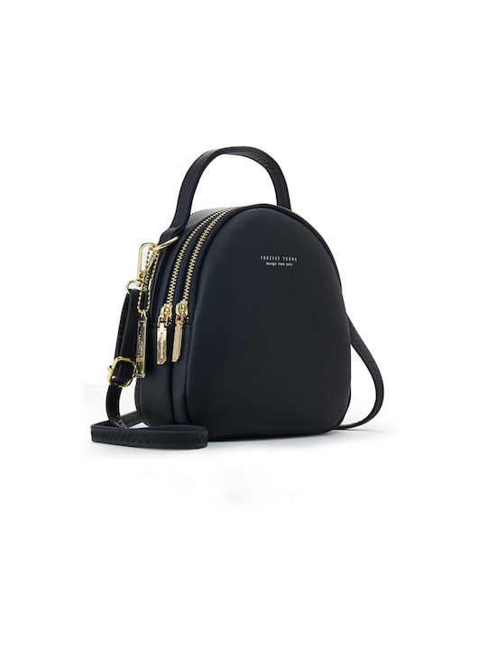 Pierre Loues Damen Tasche Rucksack Schwarz