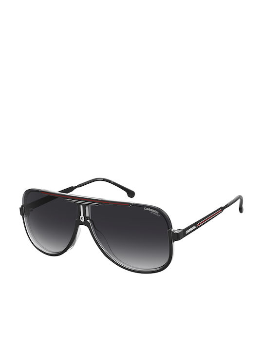 Carrera Men s Sunglasses with Black Plastic Frame and Black