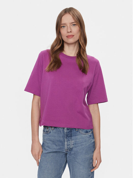 Benetton Women's T-shirt Purple