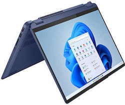 Lenovo IdeaPad Flex 5 14ABR8 14" IPS (Ryzen 7-7730U/16GB/512GB SSD/W11 Acasă) Abis albastru (Tastatură US)