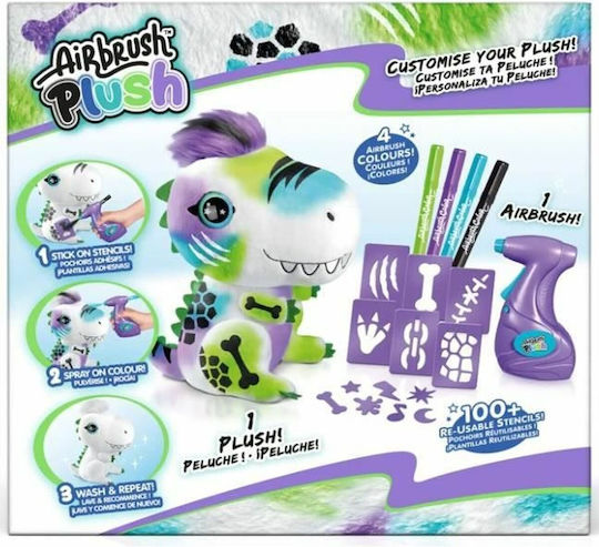 Canal Toys Боядисване Airbrush Plush за Деца 6+ години+ Години