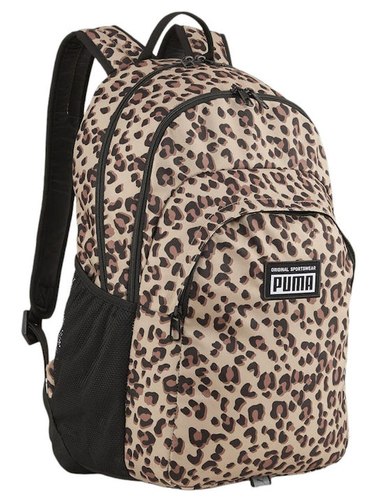 Puma Academy School Bag Backpack Junior High-High School in Brown color 25lt