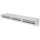 Intellinet Panou Patch Ecranat pentru Rack 1U 24 Porturi cat6a Gri