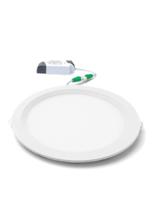 Geyer Χωνευτό LED Panel 18W με Ψυχρό Λευκό Φως 6500K