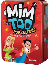 Asmodee Επιτραπέζιο Παιχνίδι Mimtoo: Pop Culture (FR) για 4-10 Παίκτες 12+ Ετών