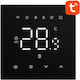 Avatto WT410-16A-B Ψηφιακός Θερμοστάτης Χώρου Smart με Οθόνη Αφής και Wi-Fi