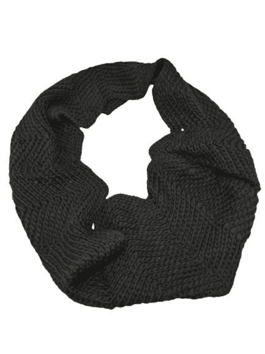 Romvous Women's Knitted Neck Warmer Black