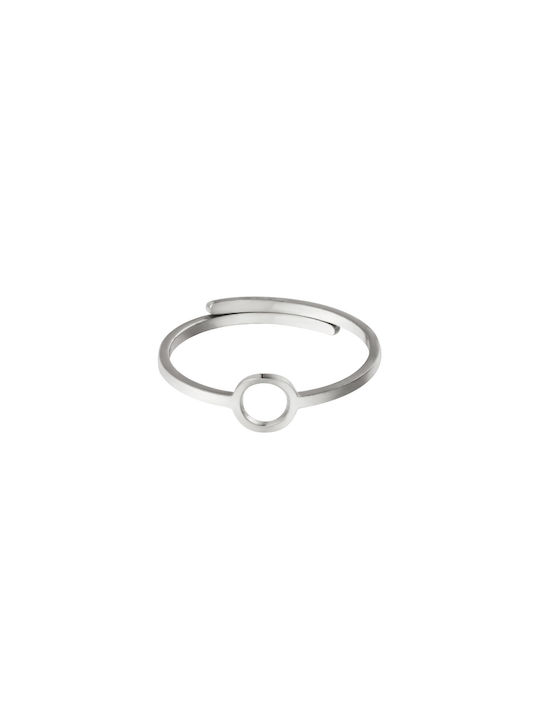 Damen Ring aus Stahl