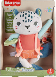 Fisher Price Animaluț Fun Snow Leopard din Țesătură pentru 3++ Luni