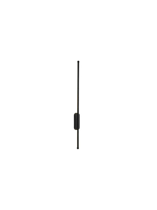 Wall Lamp LED Black 100cm