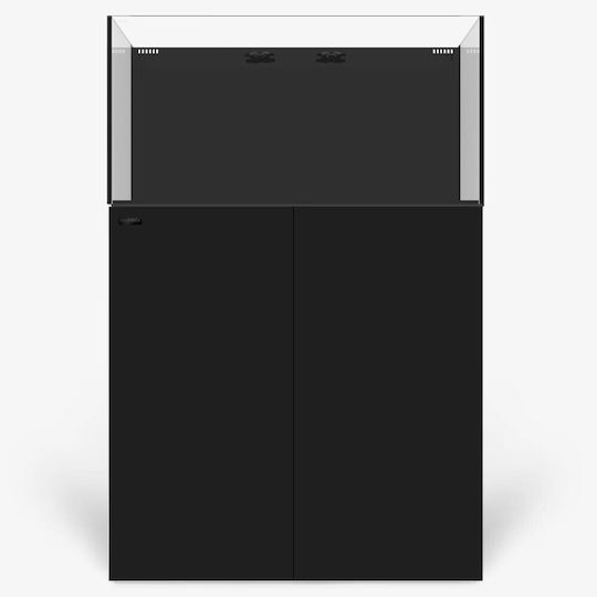 Waterbox Aquariums Ενυδρείο Ψαριών Χωρητικότητας 186lt με Φίλτρο, 90x50x45εκ. Μαύρο