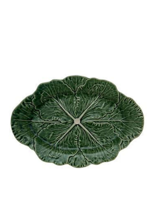 Bordallo Pinheiro Dekorative Platte Keramik Grüne 5cm