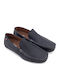 Men's Leather Loafers Blue