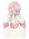 Kids Beanie Knitted Beige