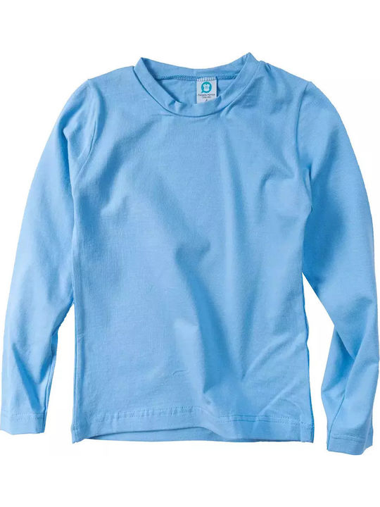 Kids Long-Sleeved Top Light Blue ON-3159