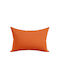 Sunshine Menta Kissenbezug-Set mit Umschlagumschlag Orange 50x70cm.