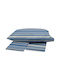Sunshine Menta 550 Pillowcase Set with Envelope Cover Blue 550 50x70cm.