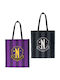 Cinereplicas Shopping Bag Black / Purple