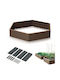 Prosperplast Planter Box Plastic Rustykal 148x129cm.