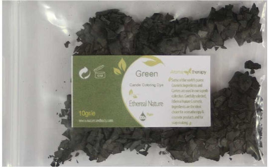 Χρώμα για Κερί σε Νιφάδες Πράσινο 10gr