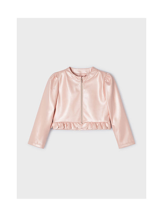 Mayoral Kids Jacket Pink