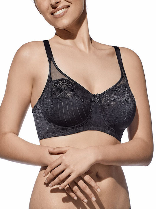 Creaciones Selene Negru Sutien fără Baloane