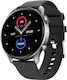 Riversong Motive 6c Pro Smartwatch με Παλμογράφο (Space Gray)