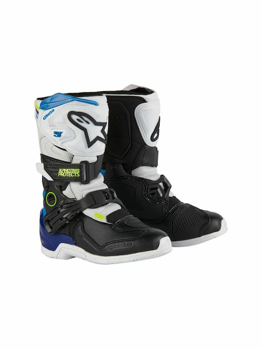 Alpinestars Tech 3s Kids Riding Boots Blue