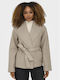 Only Women's Midi Coat beige