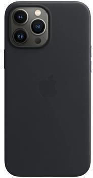 Apple Umschlag Rückseite Leder Schwarz (iPhone 12 mini)