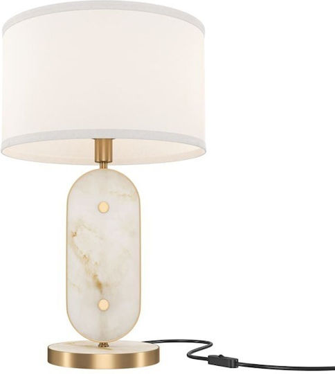 Maytoni Table Lamp with White Shade and Base