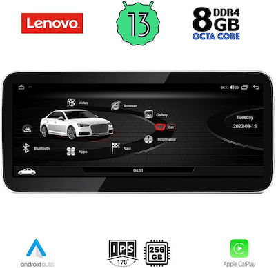 Lenovo Ηχοσύστημα Αυτοκινήτου για Audi Q3 2011-2018 (Bluetooth/USB/WiFi/GPS/Apple-Carplay/Android-Auto) με Οθόνη Αφής 12.3"