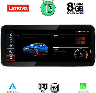 Lenovo Sistem Audio Auto pentru BMW Magazin online / Serie 4 2013-2017 (Bluetooth/USB/AUX/WiFi/GPS/Apple-Carplay/Android-Auto) cu Ecran Tactil 12.3"