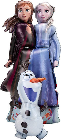 Σετ 3 Μπαλόνια Disney Princess Foil Jumbo Airwalker 68εκ.