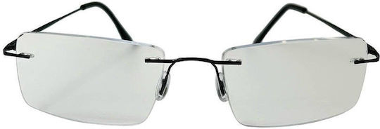 KRZ Lesebrille +2.75 in Schwarz Farbe KRZ222BLACK275