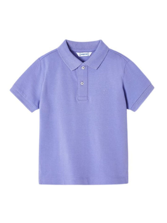 Kinderpolo Kurzarm LILA