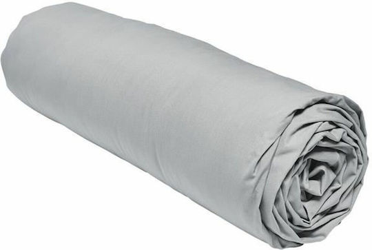 Today Кралица 160x200см. с Ластик Percale Light Grey