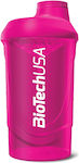 Biotech USA Wave Shaker Protein 600ml Kunststoff Rosa