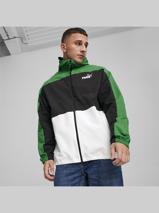 PUMA Herren Jacken Grün