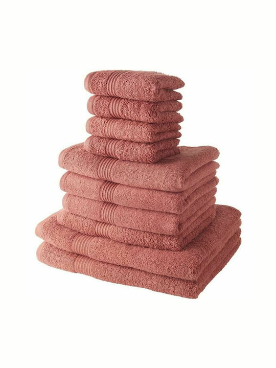 Today 10pc Bath Towel Set Terracotta