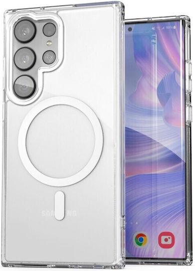 Spigen Liquid Crystal Back Cover Silicone Transparent (Galaxy S23 Ultra)