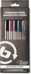 Basehit Straws Multicolored