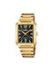 Festina Watch Battery with Gold Metal Bracelet