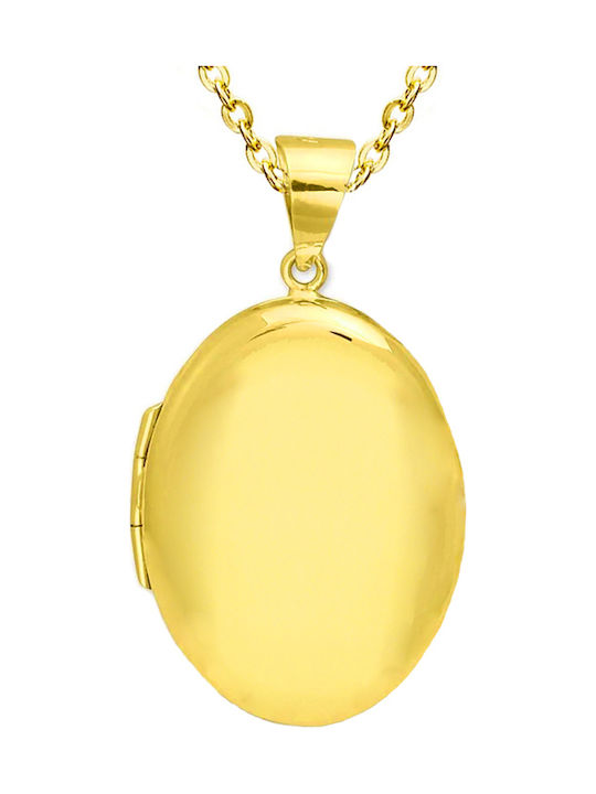 Theodora's Jewellery Necklace From Gold Plated Steel